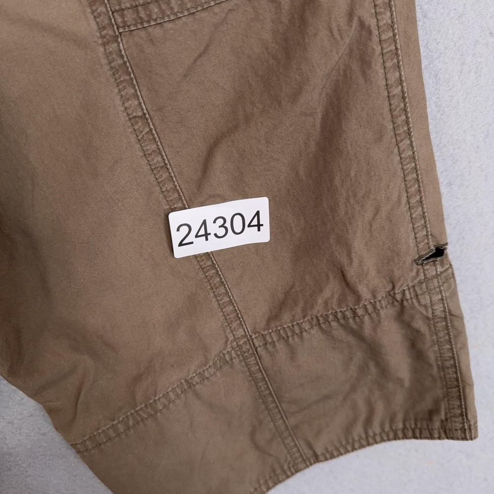 Patagonia Shorts Womens 0 Brown Organic Cotton Utility Hiking Bermuda Roll Tab - Picture 13 of 13